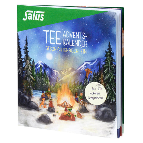 Produktbild des Geschichtsbüchlein in dem Salus Tee Adventskalender 2025