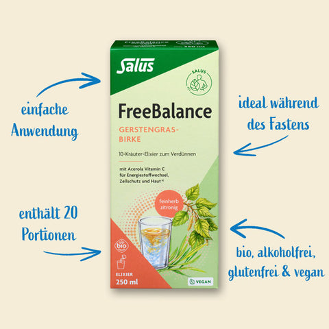 Salus FreeBalance Gerstengras-Birke 250 ml