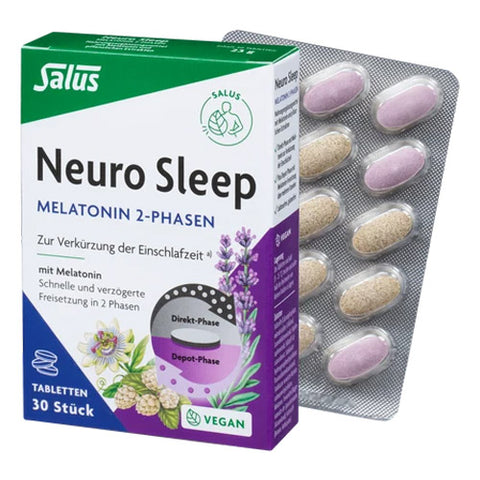 Salus Neuro Sleep Melatonin 2-Phasen 30 Tbl.