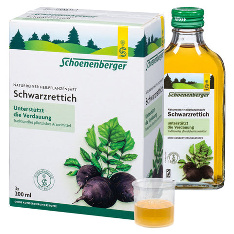 Schoenenberger Schwarzrettich Saft 3x200 ml