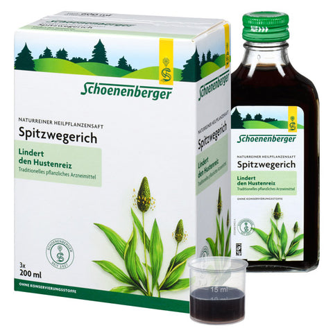 Schoenenberger Spitzwegerich Saft 3x200 ml