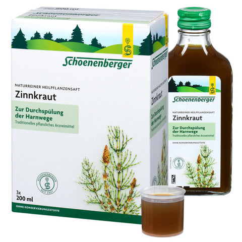 Schoenenberger Zinnkraut Saft 3x200 ml