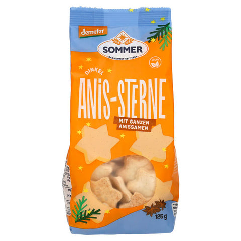 Produktbild der Sommer Dinkel Anis Sterne 125 g