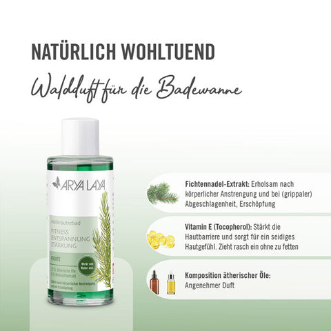USP des Arya Laya Heilkräuterbad Fichte  
