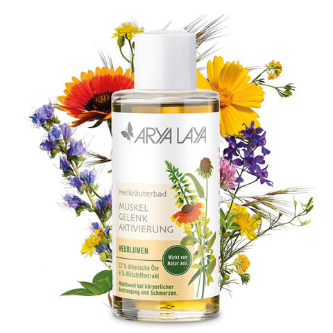 Produktbild des Arya Laya Heilkräuterbad Heublume mit Kräutern