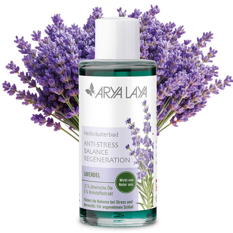 Produktbild des Arya Laya Heilkräuterbad Lavendel mit Kräutern