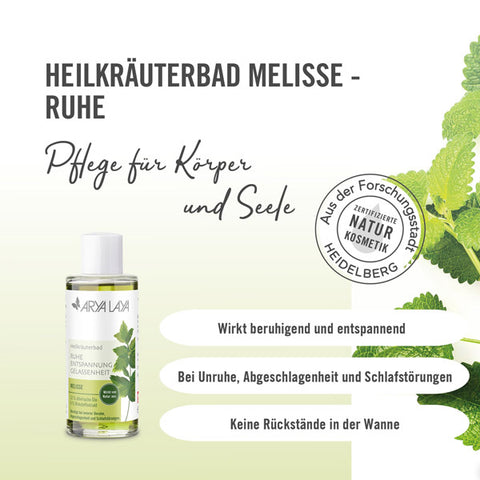 Infobild des Arya Laya Heilkräuterbad Melisse