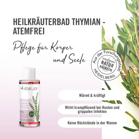 USP des Arya Laya Heilkräuterbad Thymian 