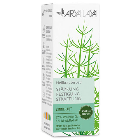 Produktverpackungsbild des Arya Laya Heilkräuterbad Zinnkraut