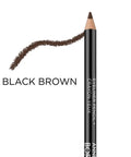 Darstellung der Farbe des BÖRLIND EYELINER PENCIL BLACK BROWN