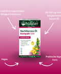 USP der hübner Nachtkerzen-Öl Kompakt 500 Kapseln