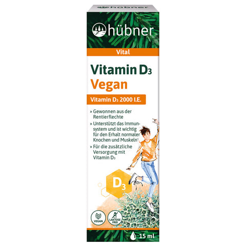 hübner Vitamin D3 Vegan